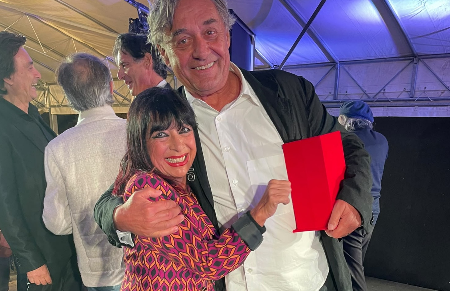 Francesca Piggianelli con Dariusz Wolski