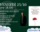 Antonio Scurati alla Libreria Nuova Europa I Granai: appuntamento il 23 ottobre