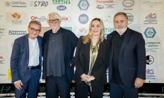 da sx il Presidente Piero Pacchiarotti Ricky Tognazzi simona Izzo e il direttore artistico Antonio Flamini