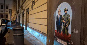 Laika a Roma, nuova opera contro il Ddl antisemitismo: “Gli Intoccabili”