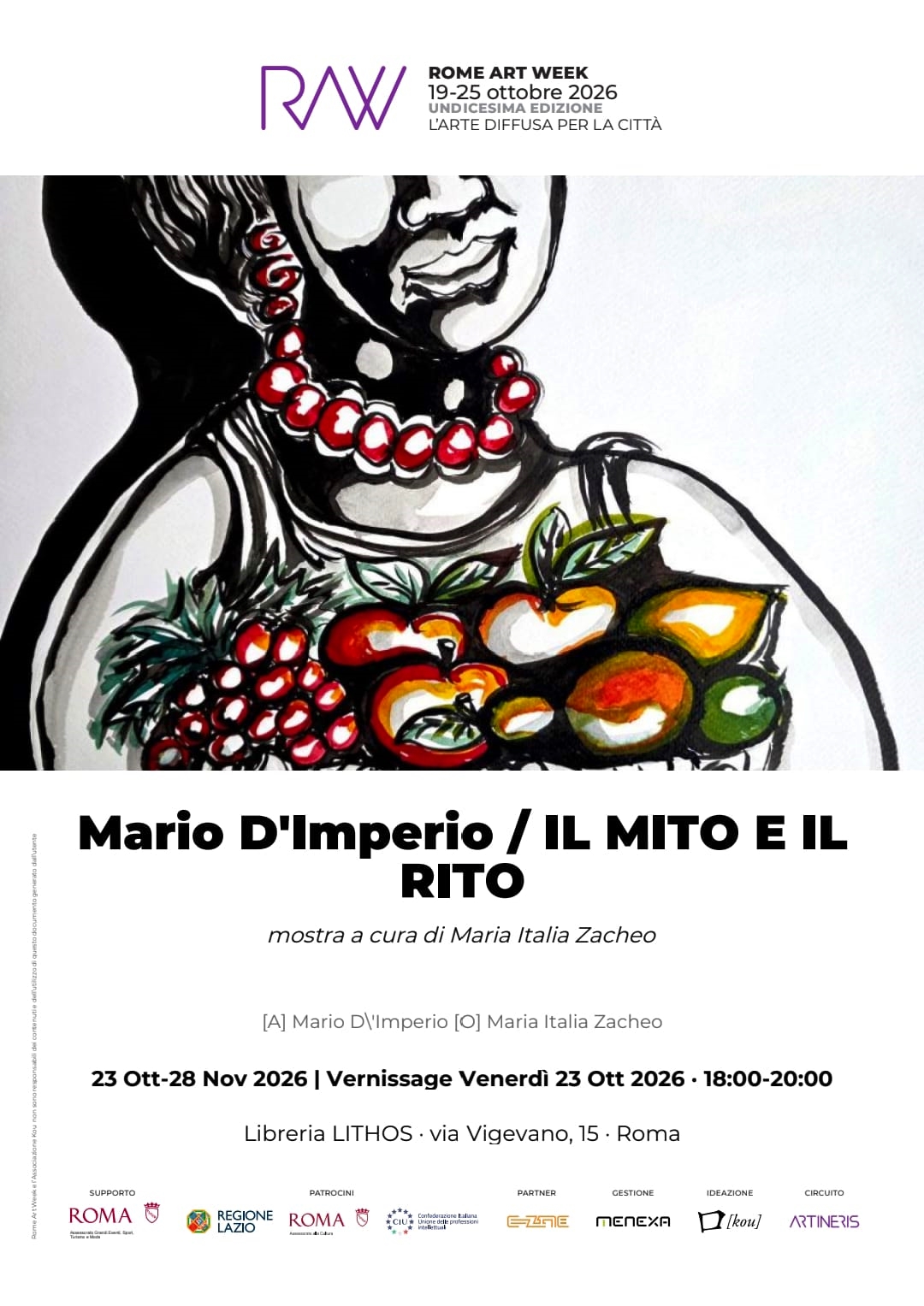 locandina evento Mario D'Imperio