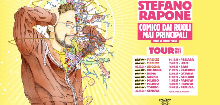 Stefano Rapone, sold out alla Nuvola: oltre 1.700 spettatori per il nuovo show